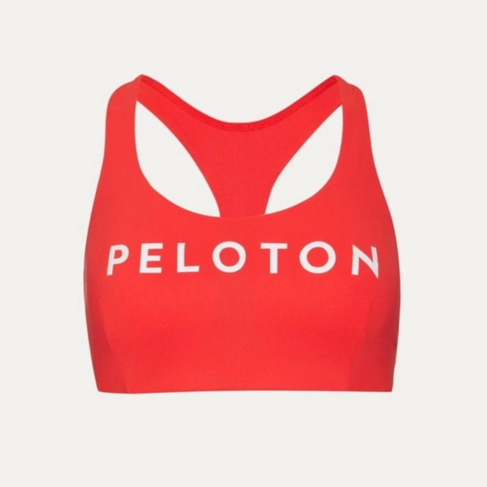NWT Lululemon x Peloton Strong Identity Bra (Red)